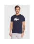 Lacoste T-Shirt TH2042 Tmavomodrá Regular Fit - Pepit.cz