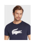 Lacoste T-Shirt TH2042 Tmavomodrá Regular Fit - Pepit.cz