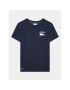 Lacoste T-Shirt TJ0641 Tmavomodrá Regular Fit - Pepit.cz