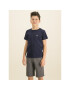 Lacoste T-Shirt TJ1442 Tmavomodrá Regular Fit - Pepit.cz