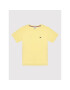 Lacoste T-Shirt TJ1442 Žlutá Regular Fit - Pepit.cz