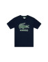 Lacoste T-Shirt TJ1965 Tmavomodrá Regular Fit - Pepit.cz