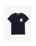 Lacoste T-Shirt TJ7485 Tmavomodrá Regular Fit - Pepit.cz