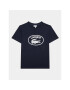 Lacoste T-Shirt TJ9732 Tmavomodrá Regular Fit - Pepit.cz