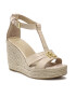 Lauren Ralph Lauren Espadrilky Hale 802860851003 Béžová - Pepit.cz