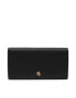 Lauren Ralph Lauren Velká dámská peněženka Slim Wallet Wlt Med 432802917009 Černá - Pepit.cz