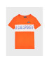 Le Coq Sportif T-Shirt 2310341 Oranžová Regular Fit - Pepit.cz