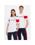 Le Coq Sportif T-Shirt Unisex 2310012 Bílá Regular Fit - Pepit.cz