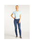 Lee Skinny Fit džíny Button Thru Scarlett L31YRONR Tmavomodrá Skinny Fit - Pepit.cz