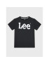 Lee T-Shirt Wobbly Graphic 0002 Černá Regular Fit - Pepit.cz