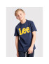 Lee T-Shirt 0042 Tmavomodrá Regular Fit - Pepit.cz