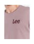 Lee T-Shirt Wobbly Logo L65QAI70 112321768 Fialová Regular Fit - Pepit.cz