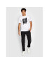 Les Hommes T-Shirt LLT216717P Bílá Relaxed Fit - Pepit.cz