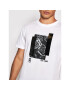 Les Hommes T-Shirt LLT216717P Bílá Relaxed Fit - Pepit.cz