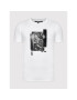 Les Hommes T-Shirt LLT216717P Bílá Relaxed Fit - Pepit.cz