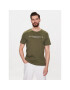 Lindbergh T-Shirt 30-400200 Zelená Regular Fit - Pepit.cz