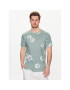 Lindbergh T-Shirt 30-400223 Zelená Relaxed Fit - Pepit.cz