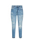 Liu Jo Jeansy UA1019 D4343 Tmavomodrá Straight Fit - Pepit.cz