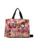 Liu Jo Kabelka L Tote Printed Canvas 2A3113 T5204 Růžová - Pepit.cz