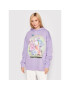 Local Heroes Mikina Bunnies Fantasy AW22S0001 Fialová Oversize - Pepit.cz