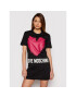 LOVE MOSCHINO Každodenní šaty W5A0221M 3876 Černá Regular Fit - Pepit.cz