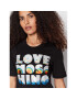 LOVE MOSCHINO Každodenní šaty W5A0227E 1951 Černá Regular Fit - Pepit.cz