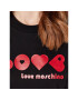 LOVE MOSCHINO Každodenní šaty W5D1601M 3876 Černá Regular Fit - Pepit.cz