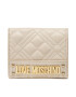 LOVE MOSCHINO Malá dámská peněženka JC5601PP0FLA0110 Béžová - Pepit.cz