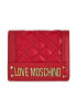 LOVE MOSCHINO Malá dámská peněženka JC5601PP1HLA0500 Červená - Pepit.cz