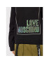 LOVE MOSCHINO Mikina W630648M 4266 Černá Regular Fit - Pepit.cz