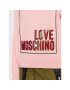 LOVE MOSCHINO Mikina W630648M 4266 Růžová Regular Fit - Pepit.cz