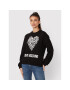 LOVE MOSCHINO Mikina W630654M 4055 Černá Regular Fit - Pepit.cz