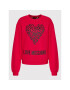 LOVE MOSCHINO Mikina W630654M 4055 Červená Regular Fit - Pepit.cz