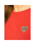 LOVE MOSCHINO Mikina W630682E 2124 Červená Regular Fit - Pepit.cz