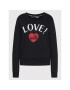 LOVE MOSCHINO Mikina W632209M 4055 Černá Regular Fit - Pepit.cz