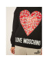 LOVE MOSCHINO Mikina W640401M 4055 Černá Regular Fit - Pepit.cz