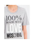 LOVE MOSCHINO T-Shirt W4F151IM3517 Šedá Regular Fit - Pepit.cz