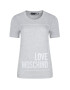 LOVE MOSCHINO T-Shirt W4F151LM 3517 Šedá Regular Fit - Pepit.cz