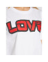 LOVE MOSCHINO T-Shirt W4F152AM 3876 Bílá Regular Fit - Pepit.cz