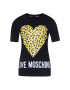 LOVE MOSCHINO T-Shirt W4F152DM 3876 Černá Regular Fit - Pepit.cz