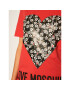 LOVE MOSCHINO T-Shirt W4F152LM 3876 Červená Regular Fit - Pepit.cz