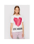 LOVE MOSCHINO T-Shirt W4F153AM 3876 Bílá Regular Fit - Pepit.cz