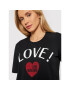 LOVE MOSCHINO T-Shirt W4F153GE 1951 Černá Regular Fit - Pepit.cz