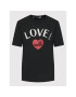 LOVE MOSCHINO T-Shirt W4F153GE 1951 Černá Regular Fit - Pepit.cz