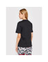 LOVE MOSCHINO T-Shirt W4F153MM 3876 Černá Regular Fit - Pepit.cz