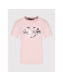 LOVE MOSCHINO T-Shirt W4F153NM3876 Růžová Regular FIt - Pepit.cz