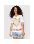 LOVE MOSCHINO T-Shirt W4F153OM 3876 Bílá Regular Fit - Pepit.cz