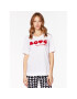 LOVE MOSCHINO T-Shirt W4F154BM 3876 Bílá Relaxed Fit - Pepit.cz