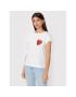 LOVE MOSCHINO T-Shirt W4F303GM 3876 Bílá Regular Fit - Pepit.cz