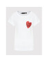 LOVE MOSCHINO T-Shirt W4F303GM 3876 Bílá Regular Fit - Pepit.cz